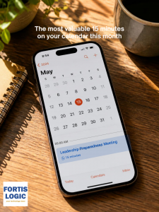 The 15-Minute Business Preparedness Meeting